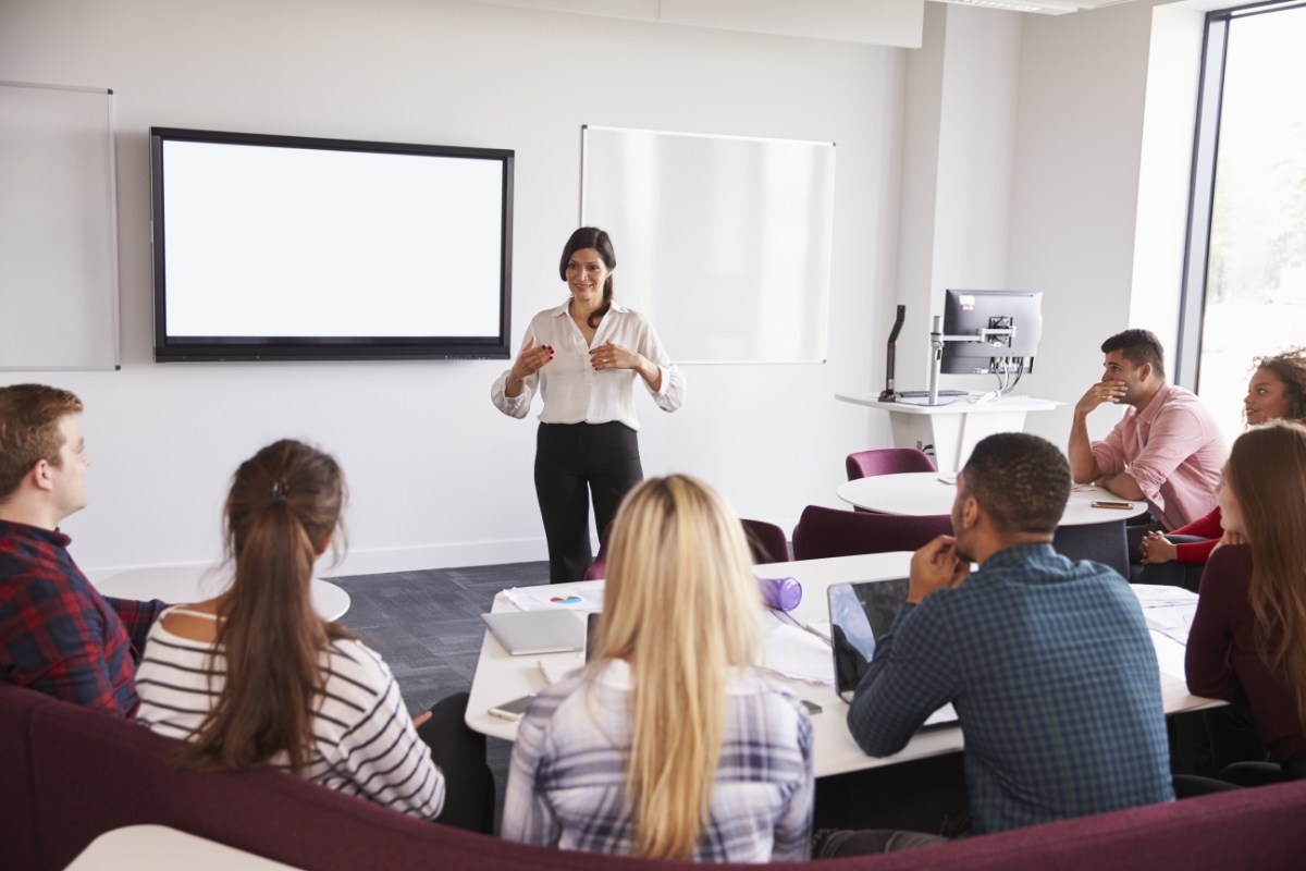 University Students Attending Lecture On Campus 2021 08 26 16 12 54 Utc 